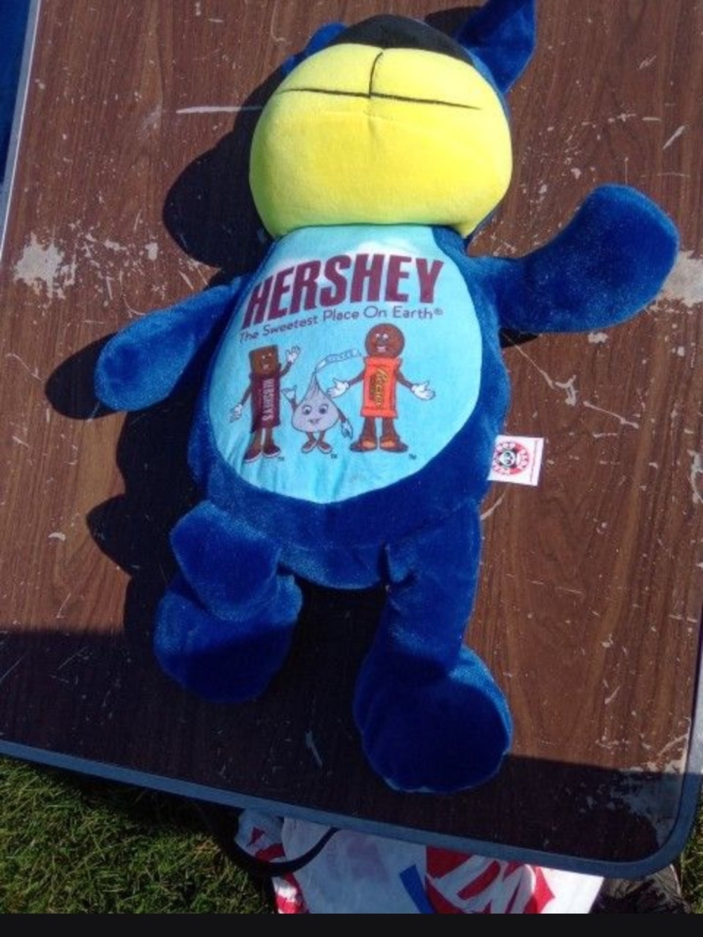 Hershey Blue Plush Character Toy Sweetest Place On Earth